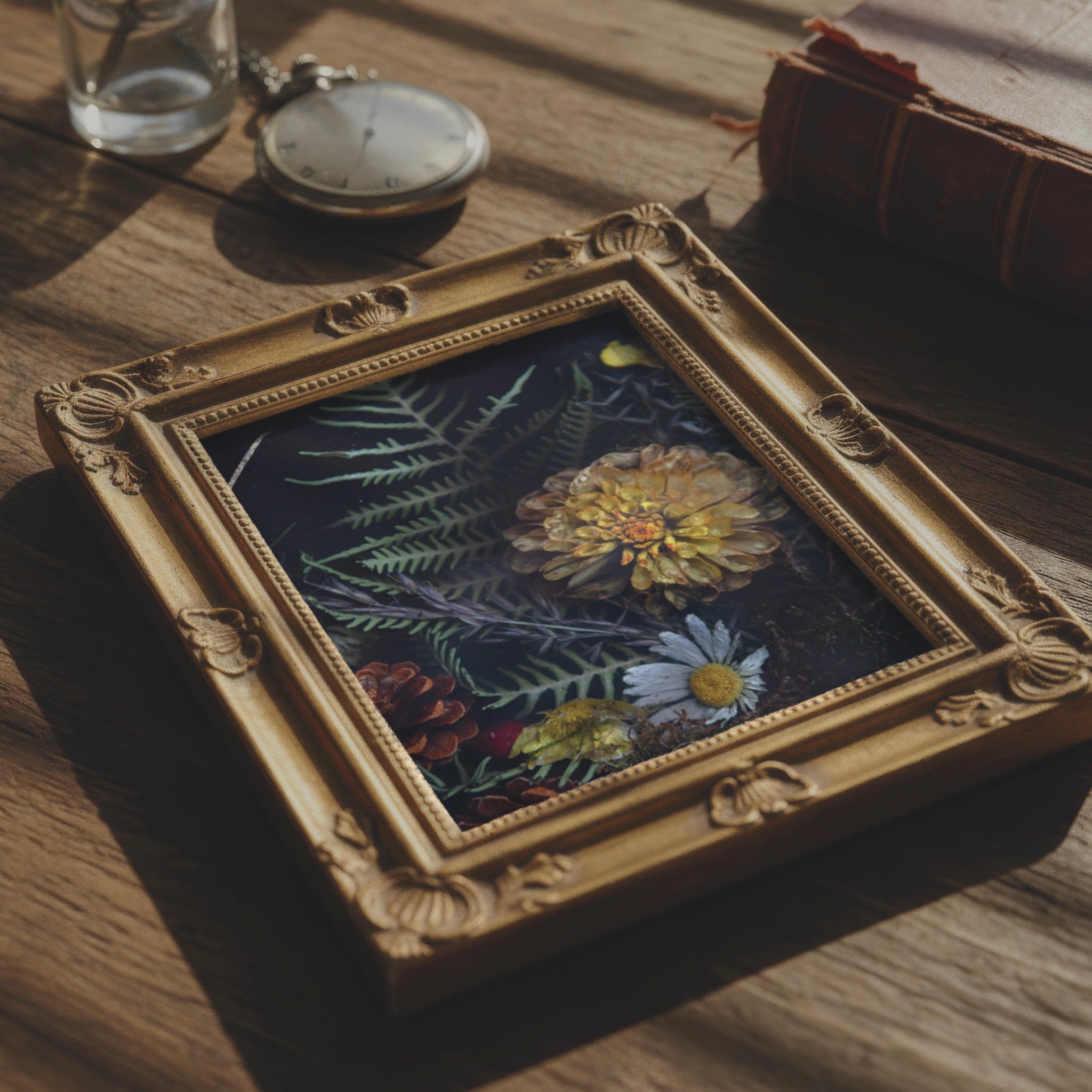 The Understory – Dark Botanical Art Print