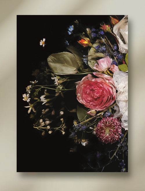 Creeping Beauty – Dark Floral Art Print